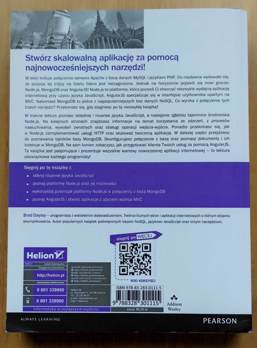 Node.js, MongoDB, AngularJS - Kompendium wiedzy