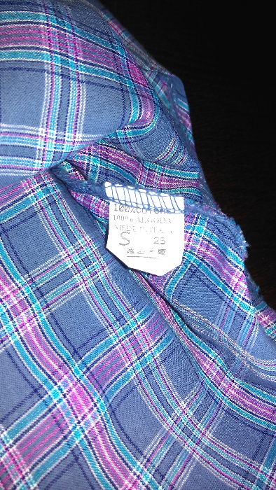 Bluzka koszula kratka damska Italy