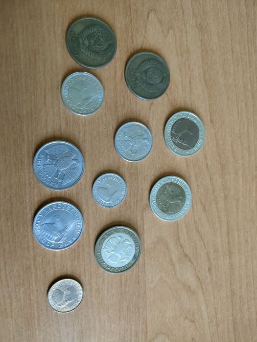 Monety Ruble bank Rosja 1991,1992