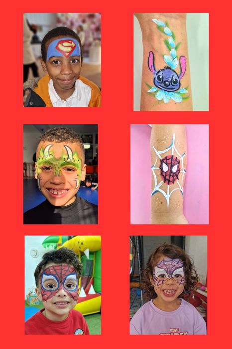 Animadora infantil-Pinturas faciais entre outras atividades