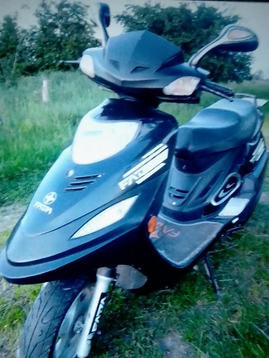 Рама с вилкой и тормоза