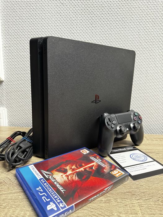 Sony Playstation 4 Slim + 100 ігор ГАРАНТІЯ приставка PS4 ПС4 slim pro