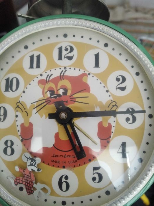 Budzik mechaniczny myszka Miki dla dziecka