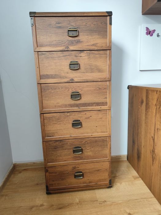 Meble Black Red white indiana