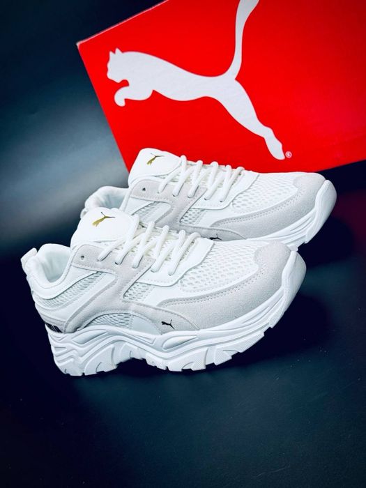 Женские кожаные кросовки пума/ Puma кожаные/кросовки пума весна 2026