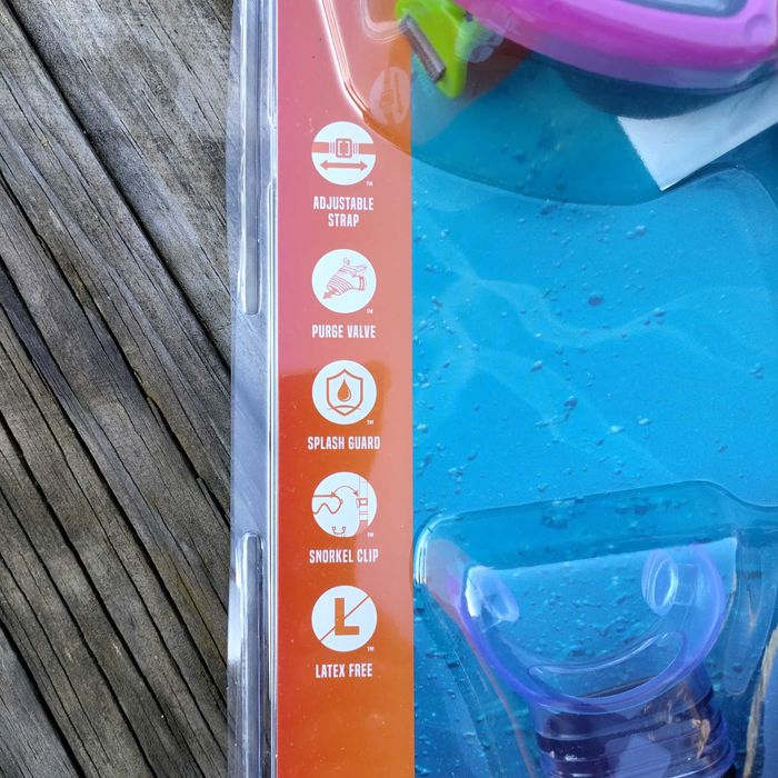 óculos mergulho criança praia piscina snorkeling