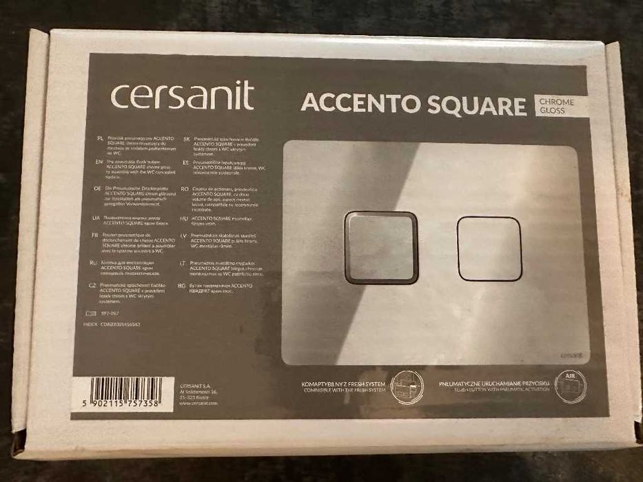 Przycisk Cersanit Accento square
