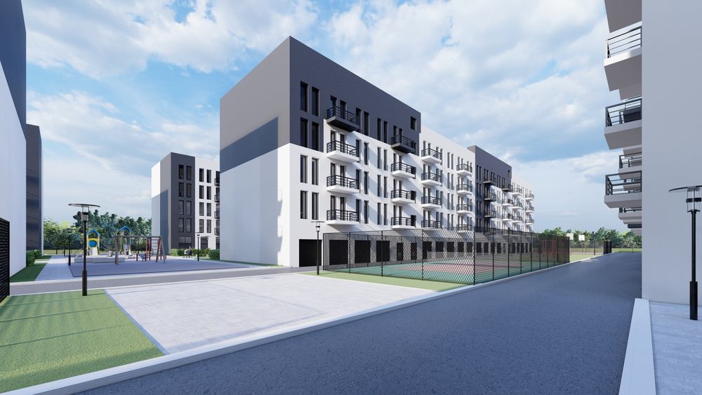 1 кім квартира з власною земельною ділянкою.М.Богородчани