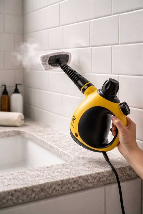 MYJKA PAROWA PAROWNICA 1000w ręczna myjka mocna do okien 3 bary