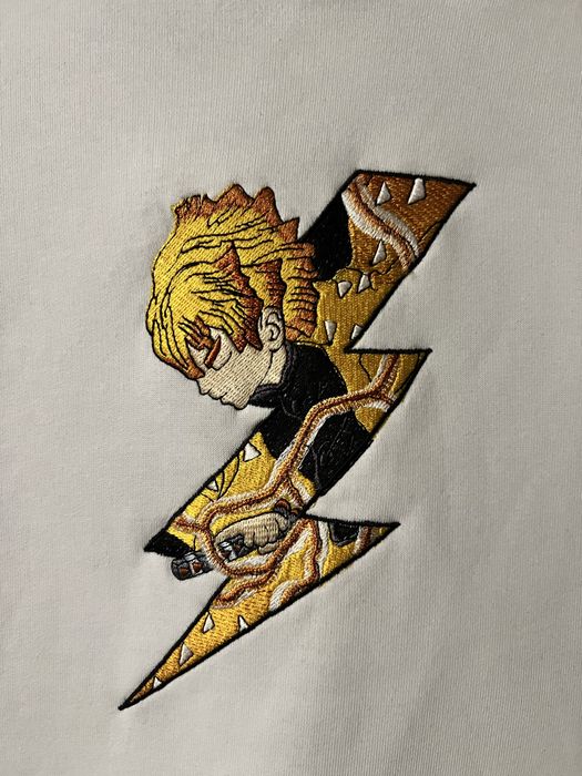 Кофта (худі) біла з аніме персонажем