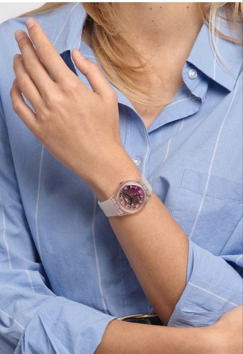 Годинник Swatch PINK DISCO FEVER GE290