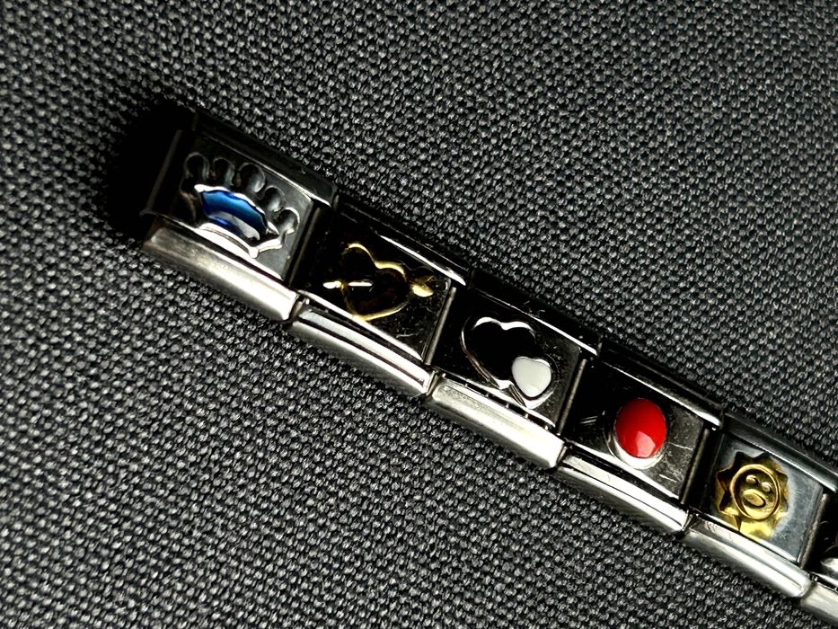 Bransoletka Italian Charms - Ręcznie personalizowana
