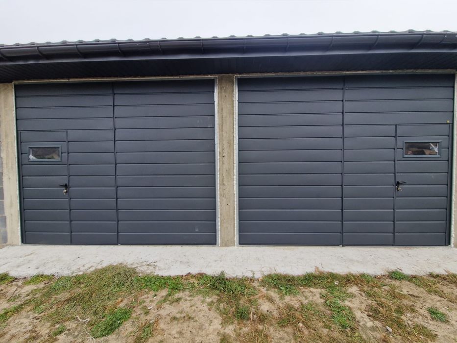 Bramy garazowe uchylne / dwuskrzydłowe/ drzwi stalowe  PRODUCENT
