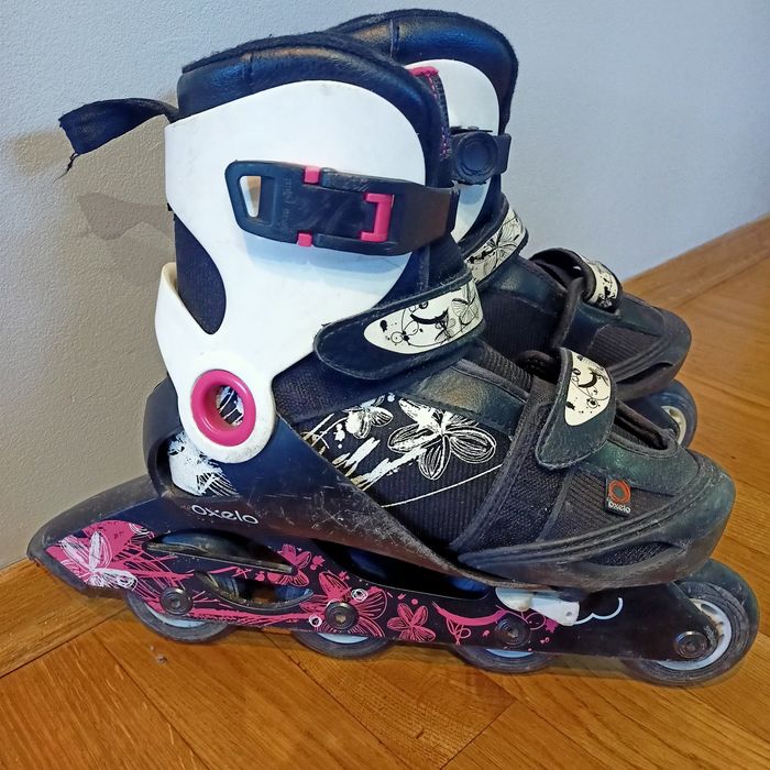 Rolki Oxelo Decathlon  rozmiar 34-36