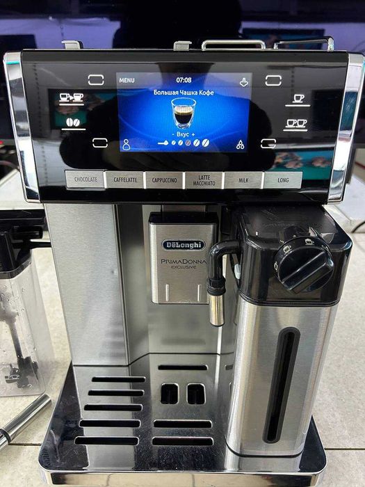 Кавомашина DeLonghi
PrimaDonna Exclusive 
ESAM 6900 M з Німеччини!