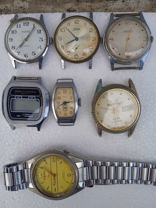 Часы наручные советского производстав