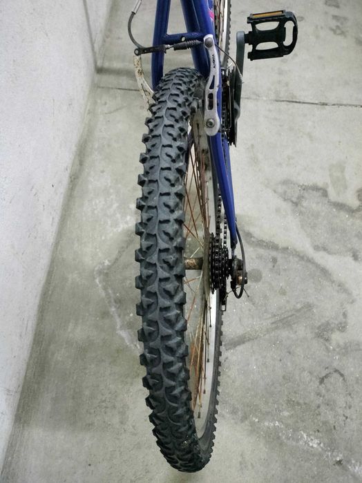 Bicicleta em mau estado