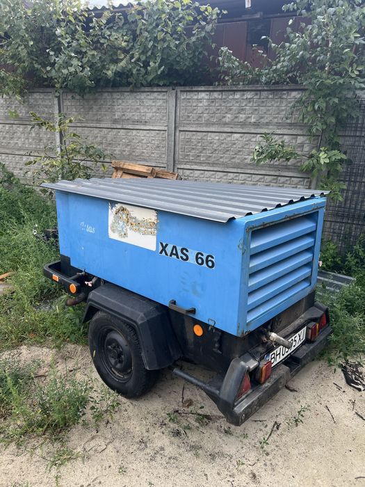 Дизельний гвинтовий компресор Atlas Copco XAS 66 (3.7 м³/хв, 7 бар)