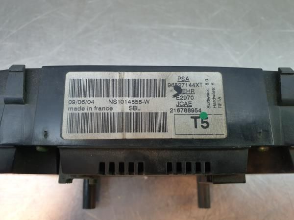 Comando chauffage / sofagem PEUGEOT 307 (3A/C)