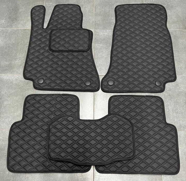 Коврики із екошкіри для Mercedes E-class W213\W212\W211\W 210\еко кожа