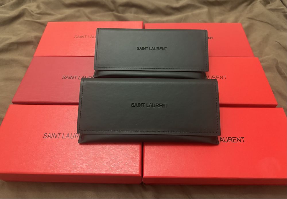 Упаковка чехол Saint Laurent коробка для очков ysl упаковка