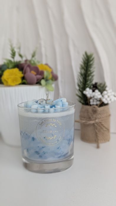 Соєві ароматичні свічки ручної роботи | Подарунок | Handmade