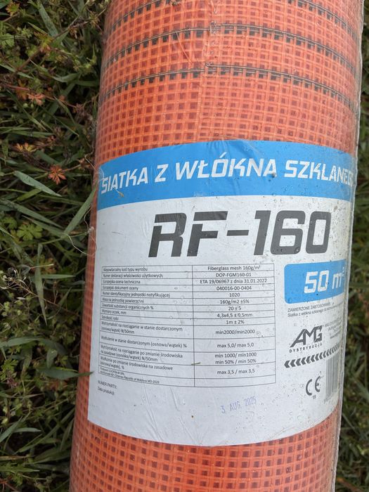Siatka elewacyjna 60m nowa