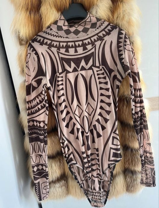 Body damskie azteckie wzory bluzka UNI
