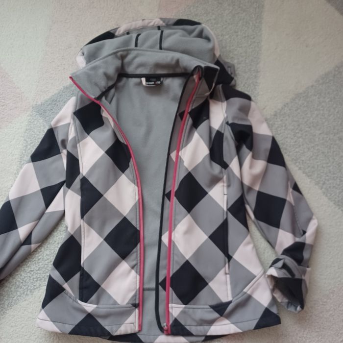 Kurtka softshell dziewczęca 158/164