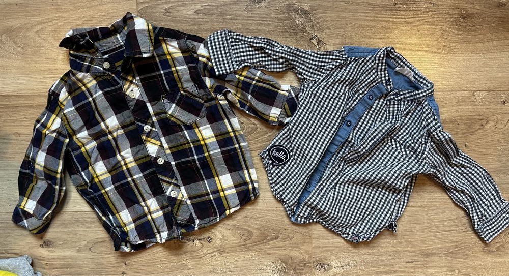 Koszule w kratkę Cocodrillo i George r74