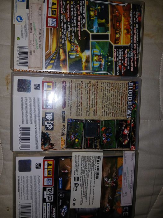PSP Blood Bowl/ MX vs ATV