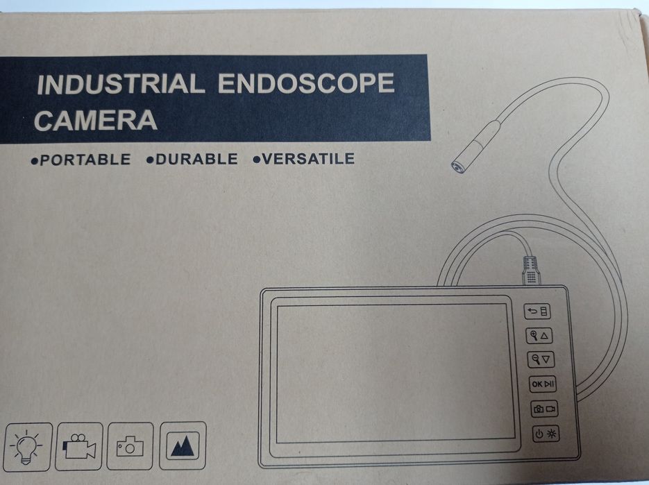Эндоскоп с двумя камерами 5.5 мм экран 5 " Киев