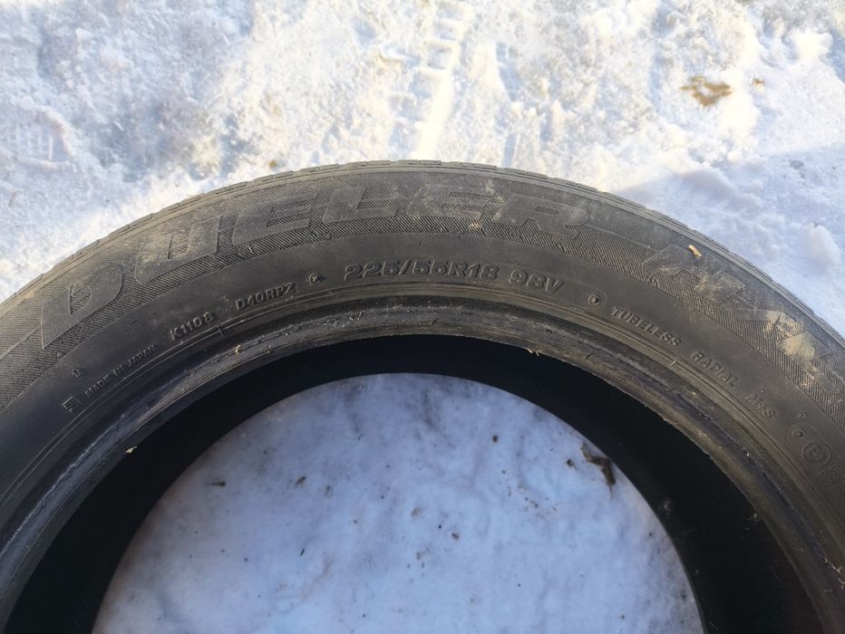 Opony Bridgestone Dueler 255/55 R18 komplet