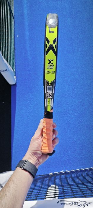 Raquete e saco padel