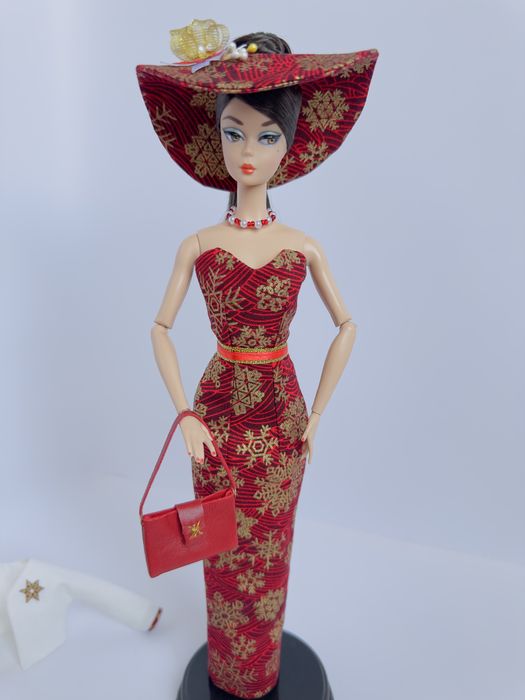 Комплект новогодний одежда одяг платье сукня жакет Барби Barbie