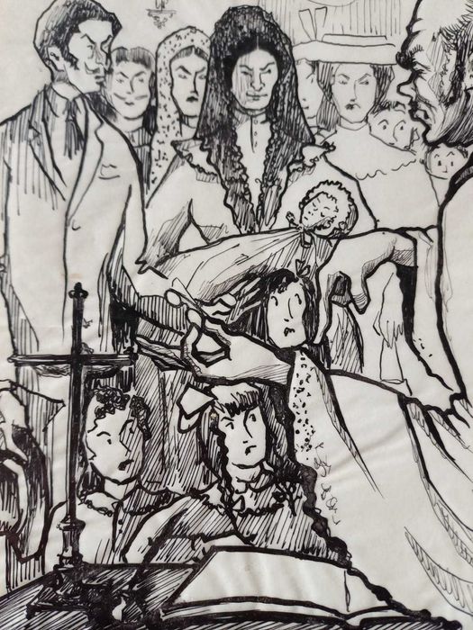 Desenho original de Arnaldo Ressano Garcia