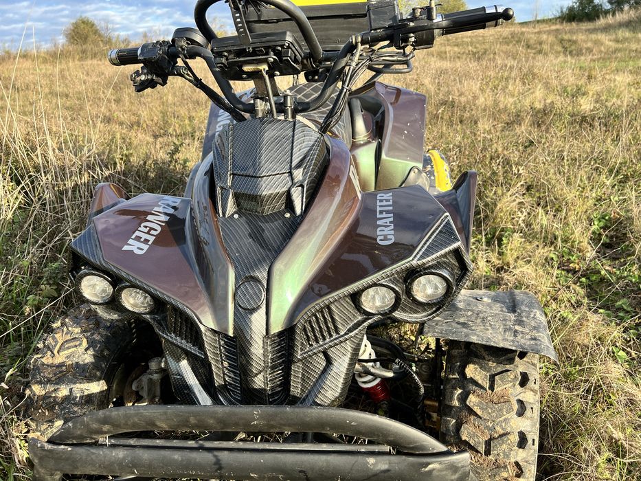 Крутейший Emobili Crafter ranger электро квадроцикл 2.5 квт