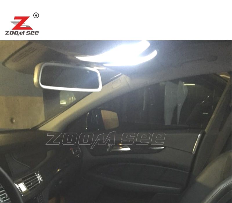 KIT COMPLETO DE 19 LÂMPADAS LED INTERIOR MERCEDES E CLASE W210 WAGON E420 E320 95-01