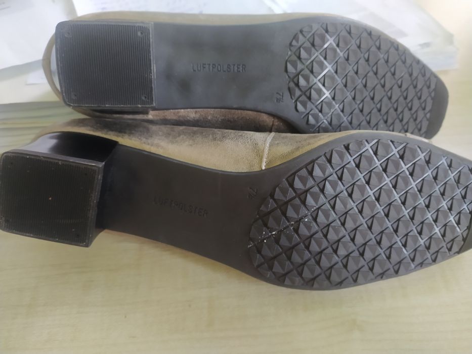 LUFTPOLSTER Кожа Комфортные Женские Туфли  40 р