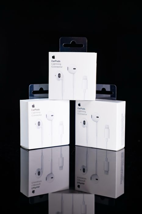 •КРАЩА ЦІНА•Наушники Apple EarPods Lightning Оригінал