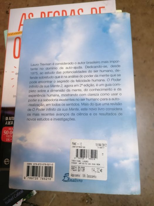 Livro Poder Infinito da sua Mente
