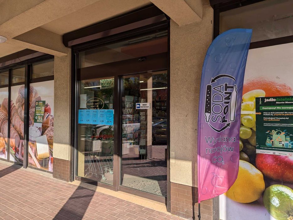 Sodastream Ożarów Mazowiecki, ul. Floriana 2 Wymiana nabojów CO2