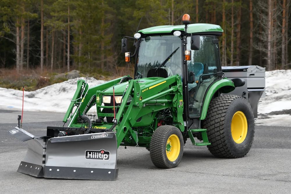Piaskarka Posypywarka HillTip Fendt Kubota Traktor