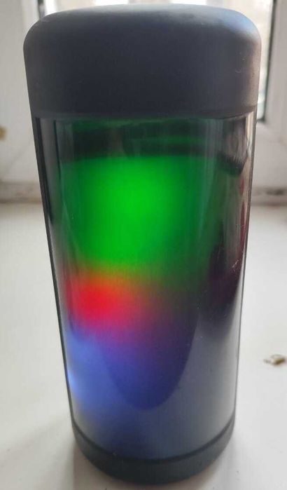 Портативная Bluetooth колонка L117 с яркой LED-подсветкой