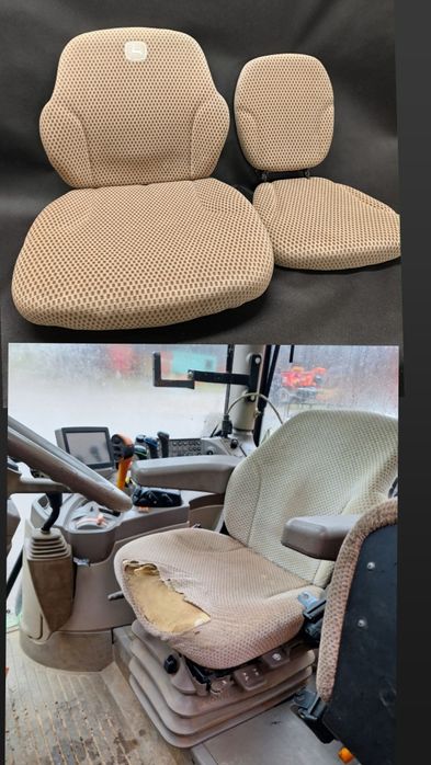Fotel siedzenie tapicerka poduszka grammer isri kab Fendt Massey jcb