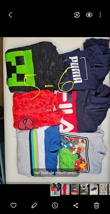 Roupa Criança 6/7 Anos