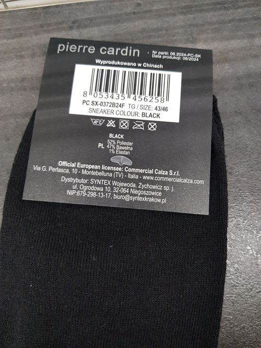 Pierre Cardin Skarpety stopki 3 pack 43-46