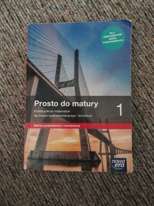 podręcznik do matematyki prosto do matury 1
