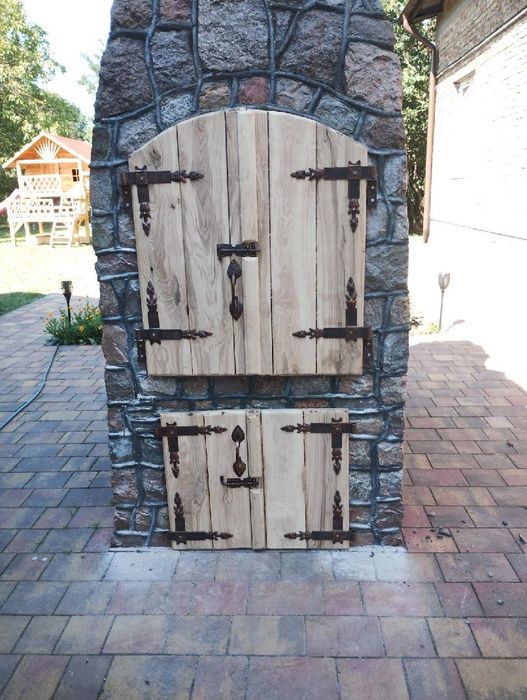 Piękny Retro KUTY ZAWIAS KĄTOWY  300 OKIENNICOWY komp 2 SZT+haki !