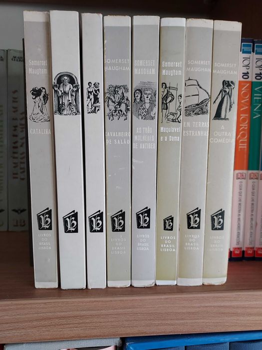 Livros da Brasil - Colecção "Autores de Sempre" - 8 fotos